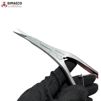 Caplan Double Action Angled Nasal Shears 20 cm