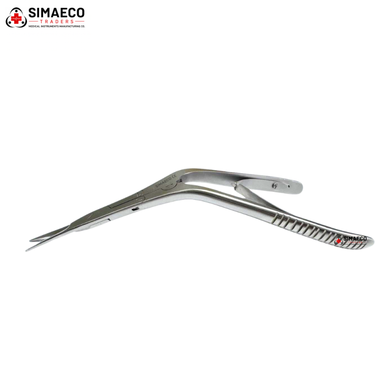 Caplan Double Action Angled Nasal Shears 20 cm