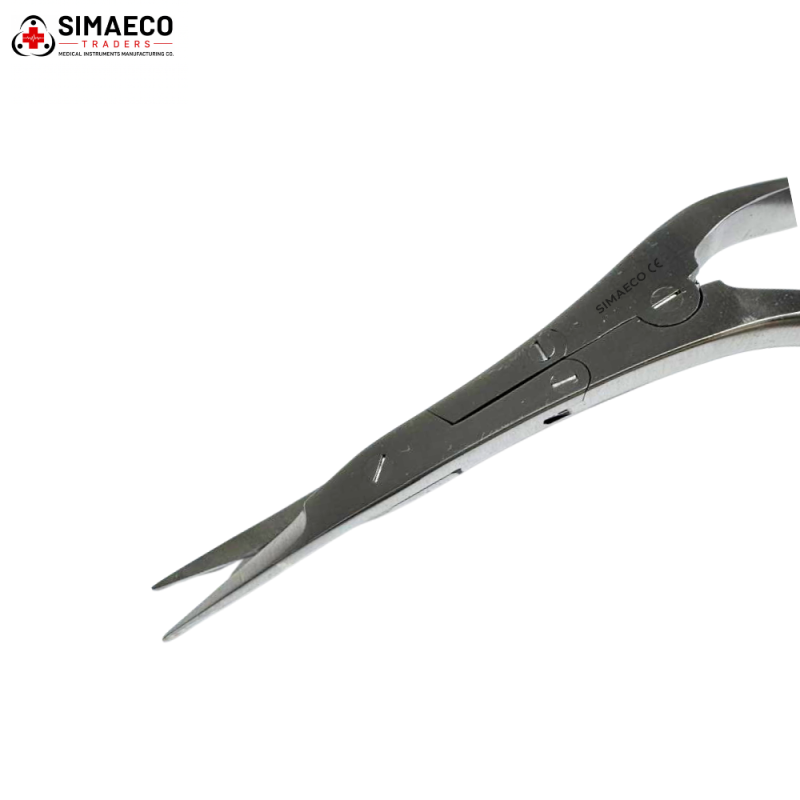 Caplan Double Action Angled Nasal Shears 20 cm