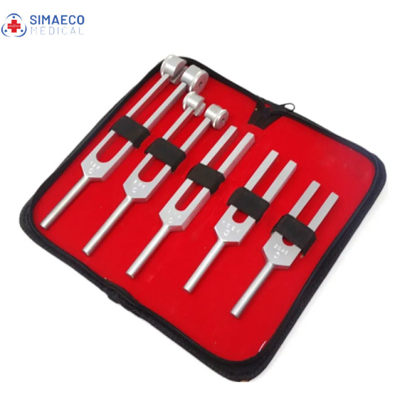 Medical Diagnostic Tuning Fork Set 5pcs