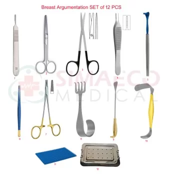 Breast Augmentation SET of 12 PCS 