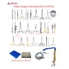 Plastic surgery instruments SET of 33 PCS