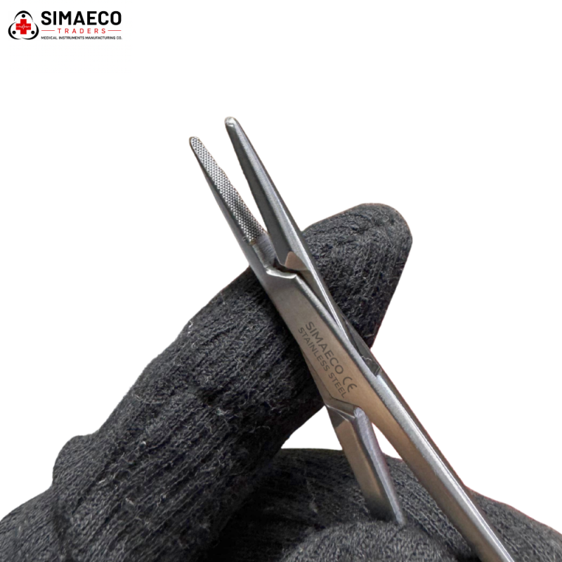 Halsey TC Needle Holder, 13cm By SIMAECO MEDICAL Halsey TC Needle Holder, 13cm By SIMAECO MEDICAL