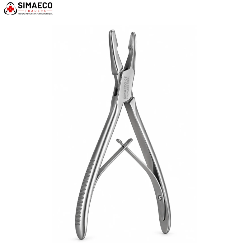 Jansen Bone Rongeur 18 cm 7" Straight & Curved By SIMAECO MEDICAL