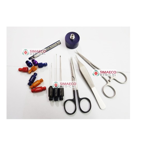 Luer lock Cannulas and Plastic Surgery Instruments 