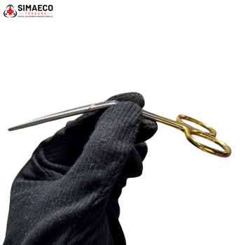 Fomon Angled Scissor, 14.5cm By SIMAECO MEDICAL