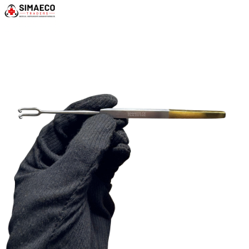 Guthrie Double Retractor Hook, 13cm, 2mm Wide, Sharp By SIMAECO MEDICAL