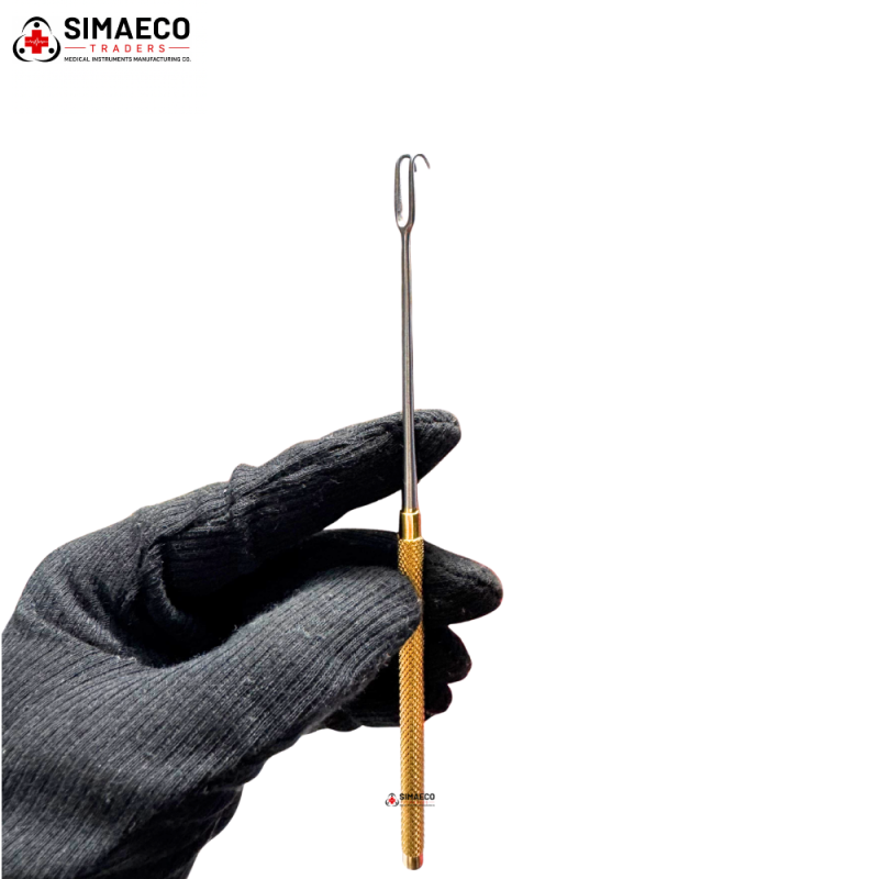Joseph Double Skin Hook, 17cm, 2mm By SIMAECO MEDICAL Joseph Double Skin Hook, 17cm, 2mm By SIMAECO MEDICAL