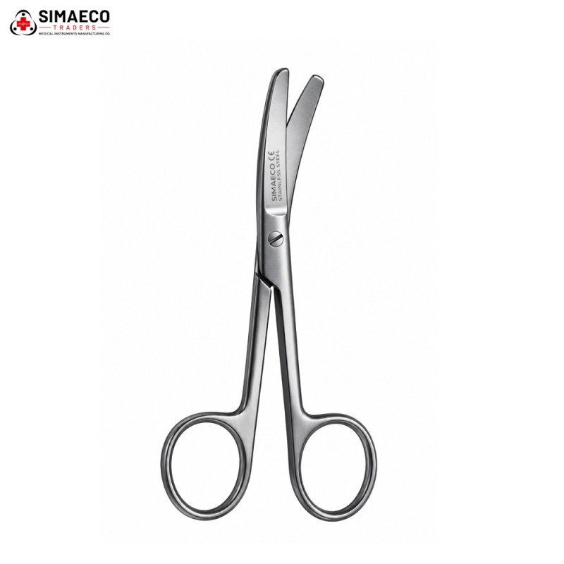 Operating Scissors B/B Curved By SIMAECO MEDICAL