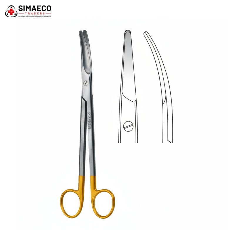 Parametrium Scissors TC By SIMAECO MEDICAL Parametrium Scissors TC By SIMAECO MEDICAL
