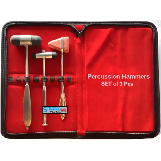 Percussion hammer set of 3 Pcs