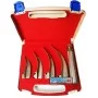 Fiber Optic McIntosh  Laryngoscope Set of 4 Blades 