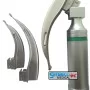 Fiber Optic McIntosh Laryngoscope Set of 3 Blades 