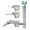 Fiber Optic McIntosh Laryngoscope Set of 3 Blades