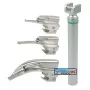 Fiber Optic McIntosh Laryngoscope Set of 3 Blades
