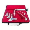 Fiber Optic McIntosh & Miller Laryngoscope Set of 6 Blades