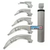 Conventional McIntosh Laryngoscope Set of 5 Blades Conventional McIntosh Laryngoscope Set of 5 Blades