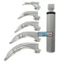 Conventional McIntosh Laryngoscope Set of 5 Blades