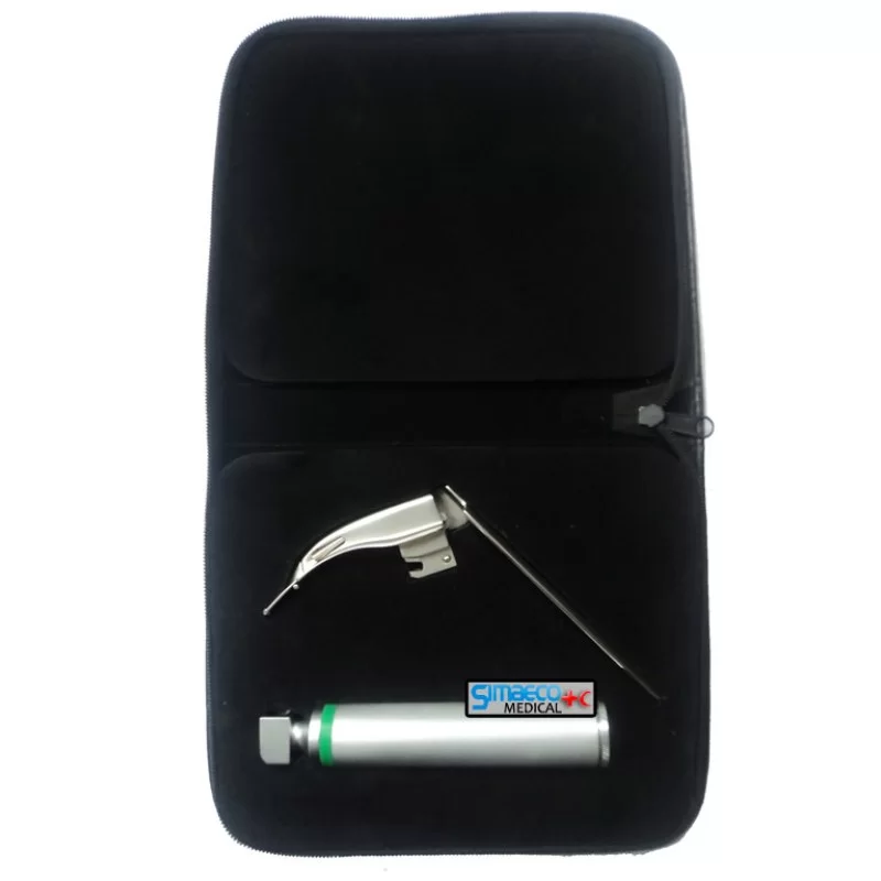 McCoy Fiber Optic Laryngoscope Set Blade No: 2