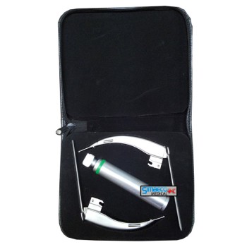 McCoy Fiber Optic Laryngoscope Set Blade No: 3,4