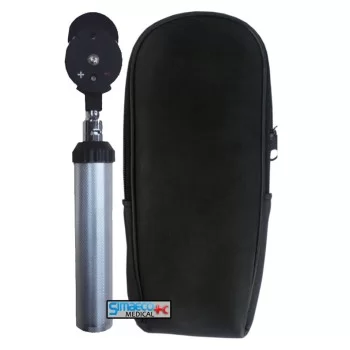 Professional Metal Body Opthlamoscopes Set 
