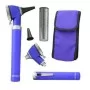 Fiber Optic Mini Otoscope Set Purple