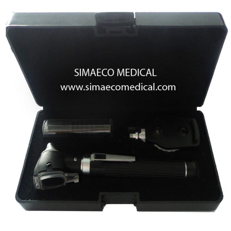 Otoscope & Opthlamoscope Fiber Optic Set