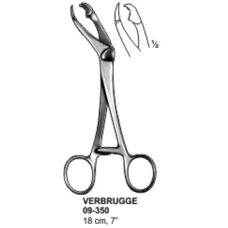 Verbrugge Bone Holding Forceps 18 cm