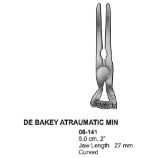 De Bakey Atraumatic Min 5.0 cm