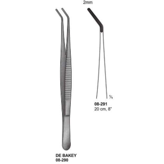 De-Bakey Forcep 20 cm