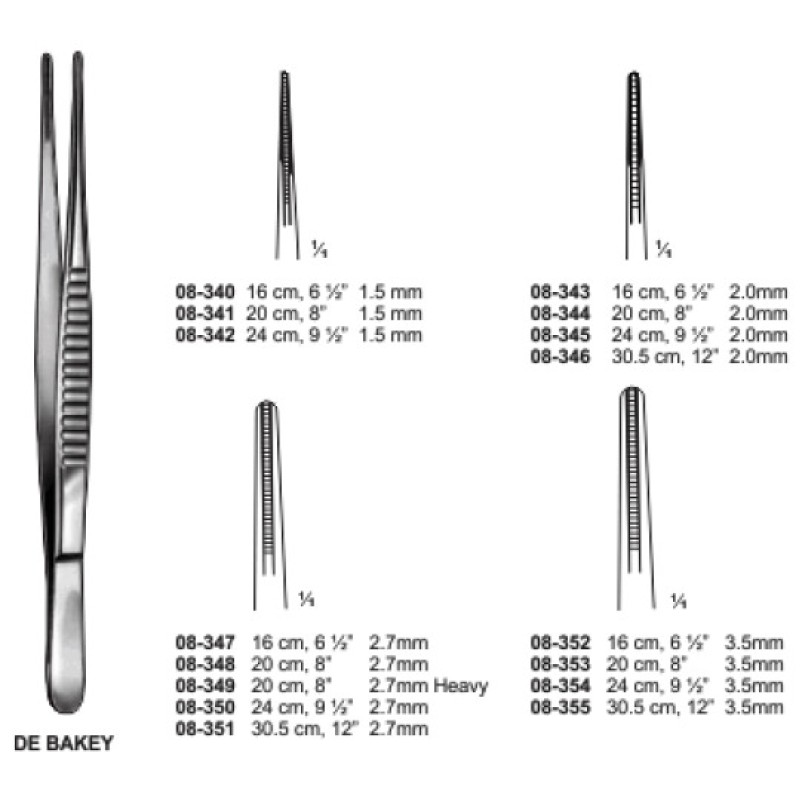 De-Bakey Forcep De-Bakey Forcep