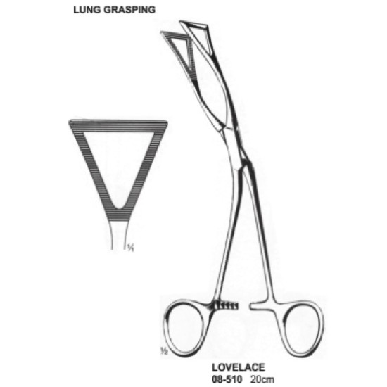 Lovelace Forceps 20cm