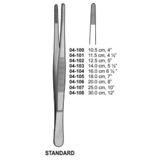 DRESSING AND TISSUE FORCEPS