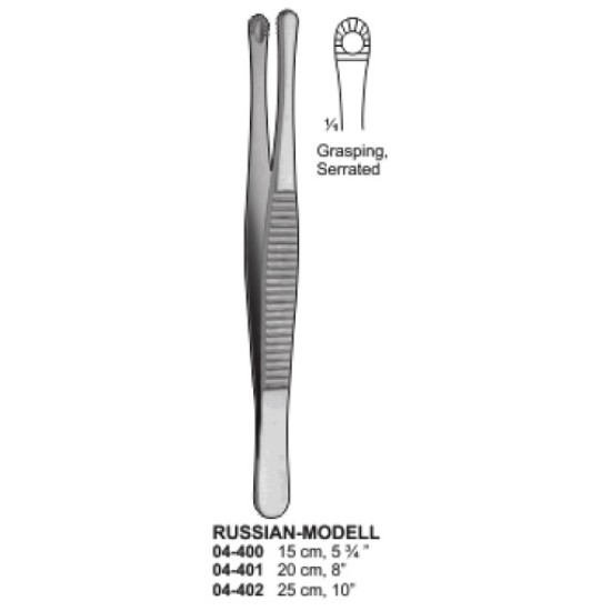 Russian-Modell Dissecting Forcep