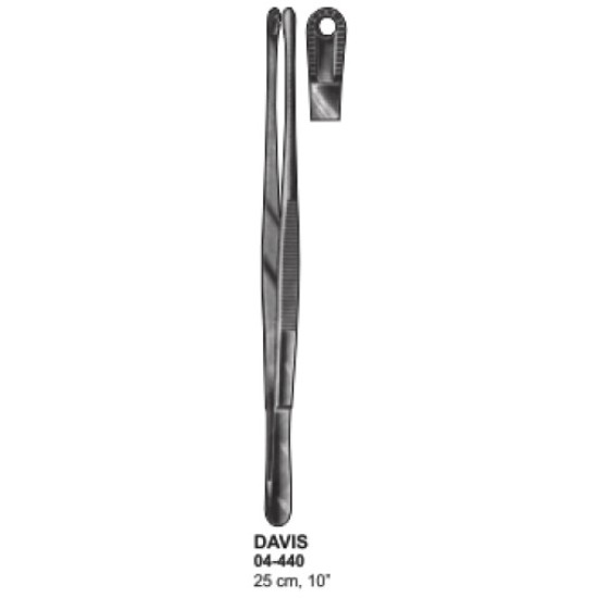 Davis Dressing Forcep 25cm