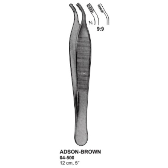 Adson-Brown Forcep 12cm,9x9 Tooth