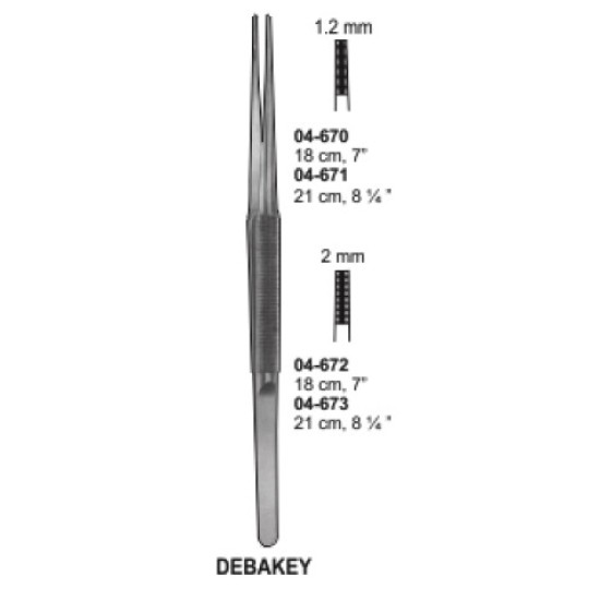 Debakey Forcep