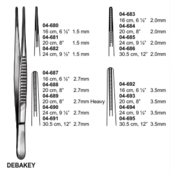 Debakey Forcep