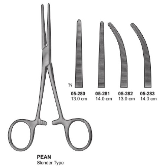 Pean Slender Type Forceps