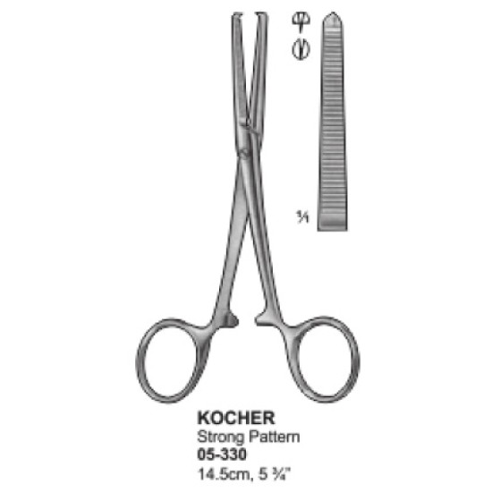 Kocher Strong Pattern Forceps