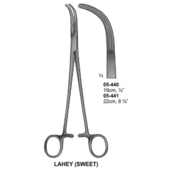 Lahey (Sweet) Forceps