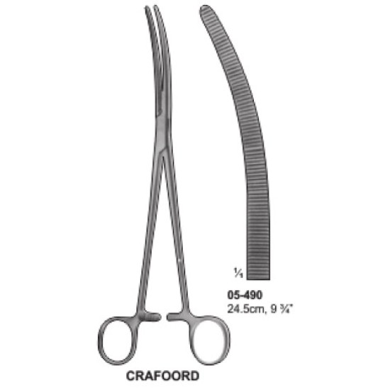 Crafoord Forceps 24.5cm