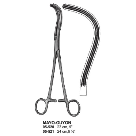 Mayo-Guyon Forceps