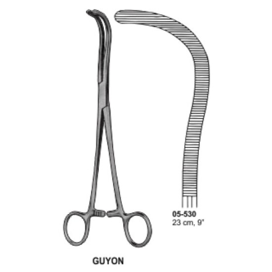 Guyon Forceps 23cm