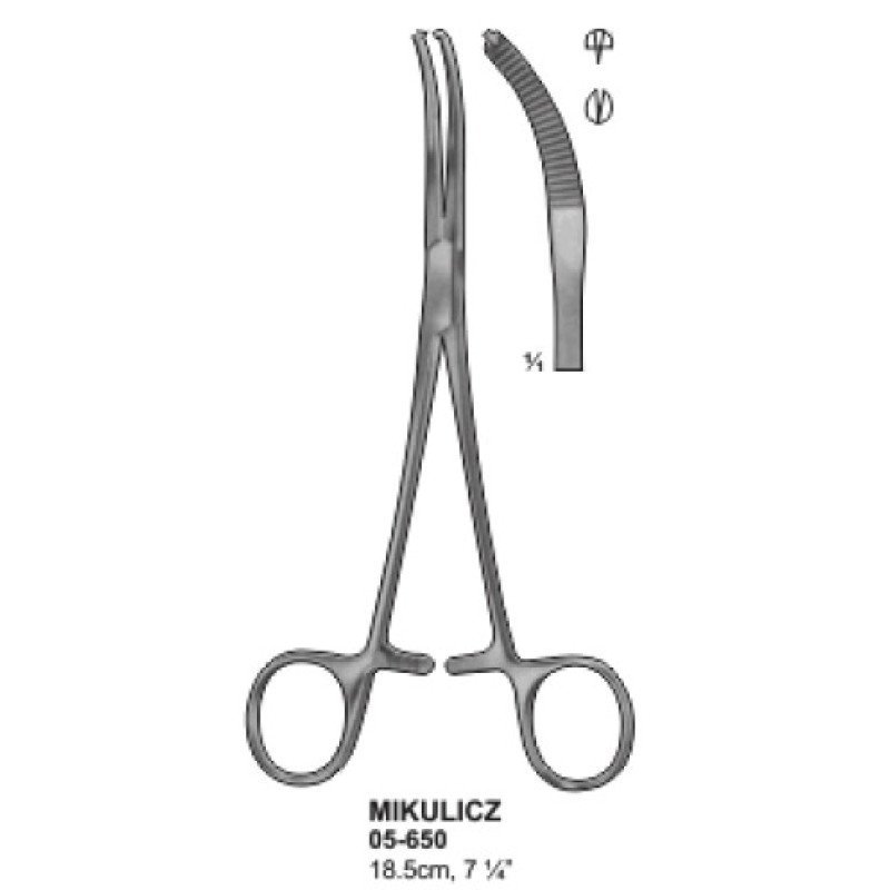 Mikulicz Clamps 18.5cm By SIMAECO MEDICAL