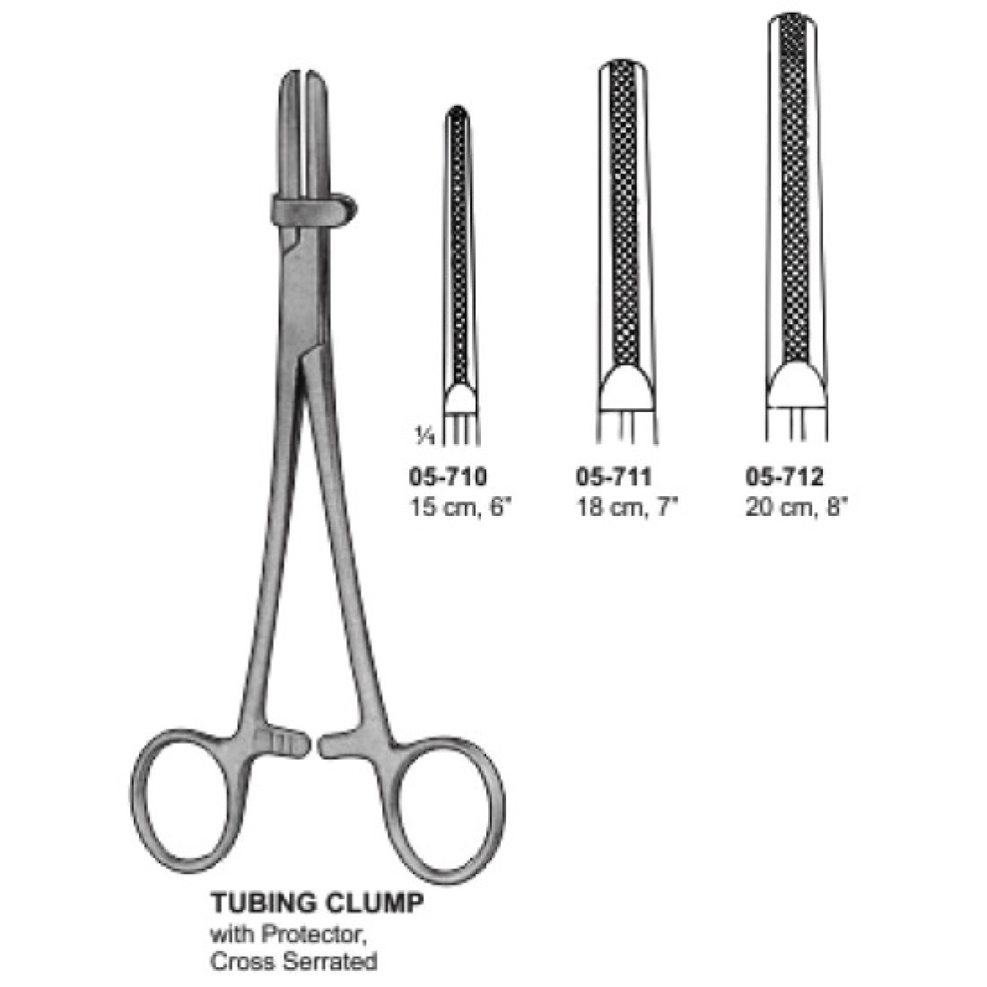 Tubing Clump Forceps