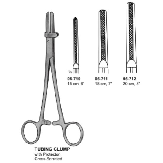 Tubing Clump Forceps