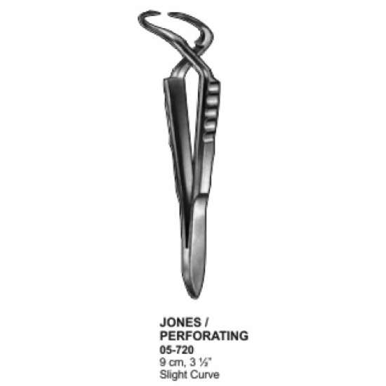 Jones / Perforating Towel Clamps 9cm