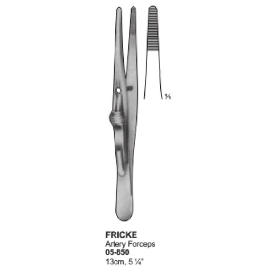 Fricke Artery Forceps 13cm