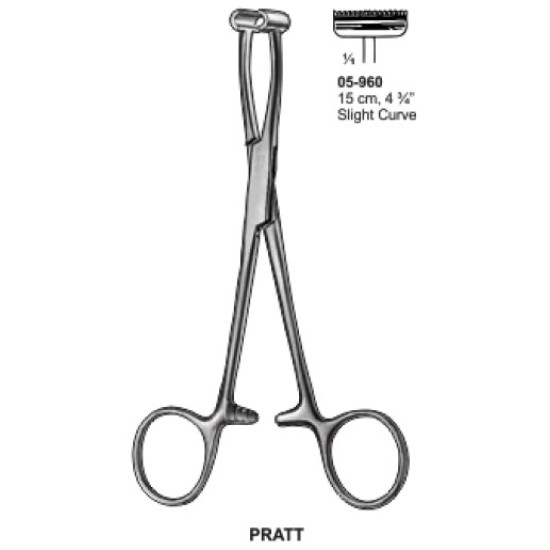 Pratt Forceps  15cm